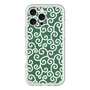 スリムプロテクションプレミアムケース with MagSafe［ 唐草模様 - Green ］
