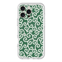 スリムプロテクションプレミアムケース with MagSafe［ 唐草模様 - Green ］