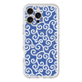 スリムプロテクションプレミアムケース with MagSafe［ 唐草模様 - Blue ］