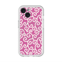 スリムプロテクションプレミアムケース with MagSafe［ 唐草模様 - Pink ］