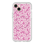 スリムプロテクションプレミアムケース with MagSafe［ 唐草模様 - Pink ］