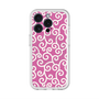 スリムプロテクションプレミアムケース with MagSafe［ 唐草模様 - Pink ］