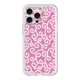 スリムプロテクションプレミアムケース with MagSafe［ 唐草模様 - Pink ］