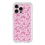 スリムプロテクションプレミアムケース with MagSafe［ 唐草模様 - Pink ］