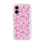スリムプロテクションプレミアムケース with MagSafe［ 唐草模様 - Pink ］