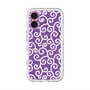 スリムプロテクションプレミアムケース with MagSafe［ 唐草模様 - Purple ］