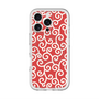 スリムプロテクションプレミアムケース with MagSafe［ 唐草模様 - Red ］