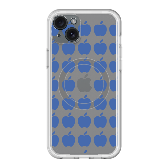 スリムプロテクションプレミアムケース with MagSafe［ Apple - Blue ］