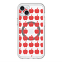 スリムプロテクションプレミアムケース with MagSafe［ Apple - Red ］