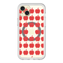 スリムプロテクションプレミアムケース with MagSafe［ Apple - Red ］