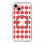 スリムプロテクションプレミアムケース with MagSafe［ Apple - Red ］