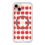 スリムプロテクションプレミアムケース with MagSafe［ Apple - Red ］