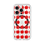 スリムプロテクションプレミアムケース with MagSafe［ Apple - Red ］