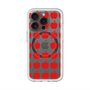 スリムプロテクションプレミアムケース with MagSafe［ Apple - Red ］