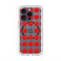 スリムプロテクションプレミアムケース with MagSafe［ Apple - Red ］