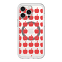 スリムプロテクションプレミアムケース with MagSafe［ Apple - Red ］