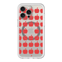 スリムプロテクションプレミアムケース with MagSafe［ Apple - Red ］