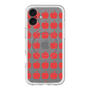 スリムプロテクションプレミアムケース with MagSafe［ Apple - Red ］
