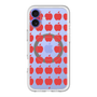 スリムプロテクションプレミアムケース with MagSafe［ Apple - Red ］
