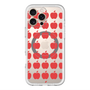 スリムプロテクションプレミアムケース with MagSafe［ Apple - Red ］