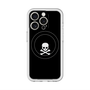 スリムプロテクションプレミアムケース with MagSafe［ スカル - Black ］