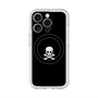 スリムプロテクションプレミアムケース with MagSafe［ スカル - Black ］