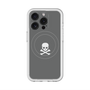 スリムプロテクションプレミアムケース with MagSafe［ スカル - Gray ］