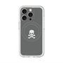 スリムプロテクションプレミアムケース with MagSafe［ スカル - Gray ］
