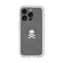 スリムプロテクションプレミアムケース with MagSafe［ スカル - Gray ］