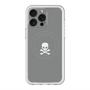 スリムプロテクションプレミアムケース with MagSafe［ スカル - Gray ］