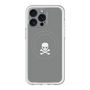 スリムプロテクションプレミアムケース with MagSafe［ スカル - Gray ］