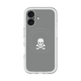スリムプロテクションプレミアムケース with MagSafe［ スカル - Gray ］