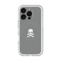 スリムプロテクションプレミアムケース with MagSafe［ スカル - Gray ］