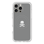 スリムプロテクションプレミアムケース with MagSafe［ スカル - Gray ］