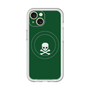 スリムプロテクションプレミアムケース with MagSafe［ スカル - Green ］