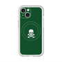 スリムプロテクションプレミアムケース with MagSafe［ スカル - Green ］