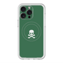 スリムプロテクションプレミアムケース with MagSafe［ スカル - Green ］