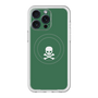 スリムプロテクションプレミアムケース with MagSafe［ スカル - Green ］