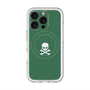 スリムプロテクションプレミアムケース with MagSafe［ スカル - Green ］