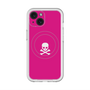 スリムプロテクションプレミアムケース with MagSafe［ スカル - Pink ］