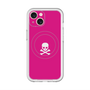 スリムプロテクションプレミアムケース with MagSafe［ スカル - Pink ］