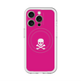 スリムプロテクションプレミアムケース with MagSafe［ スカル - Pink ］