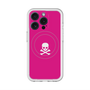 スリムプロテクションプレミアムケース with MagSafe［ スカル - Pink ］