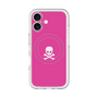 スリムプロテクションプレミアムケース with MagSafe［ スカル - Pink ］