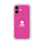 スリムプロテクションプレミアムケース with MagSafe［ スカル - Pink ］