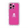 スリムプロテクションプレミアムケース with MagSafe［ スカル - Pink ］