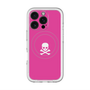 スリムプロテクションプレミアムケース with MagSafe［ スカル - Pink ］
