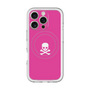 スリムプロテクションプレミアムケース with MagSafe［ スカル - Pink ］