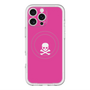 スリムプロテクションプレミアムケース with MagSafe［ スカル - Pink ］
