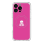 スリムプロテクションプレミアムケース with MagSafe［ スカル - Pink ］